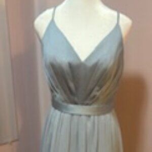 Vera Wang, Size 4, Dove Grey Formal Dress